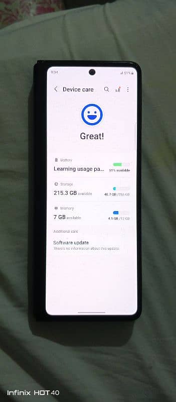 Samsung Z Fold 3 5G (12gb Ram & 256gb ROM) Exchange Possible 1