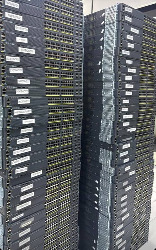 Cisco WS-C2960X-48TD-L Catalyst 2960-x 48 GigE 2 x 10G SFP+ LAN Switch 0