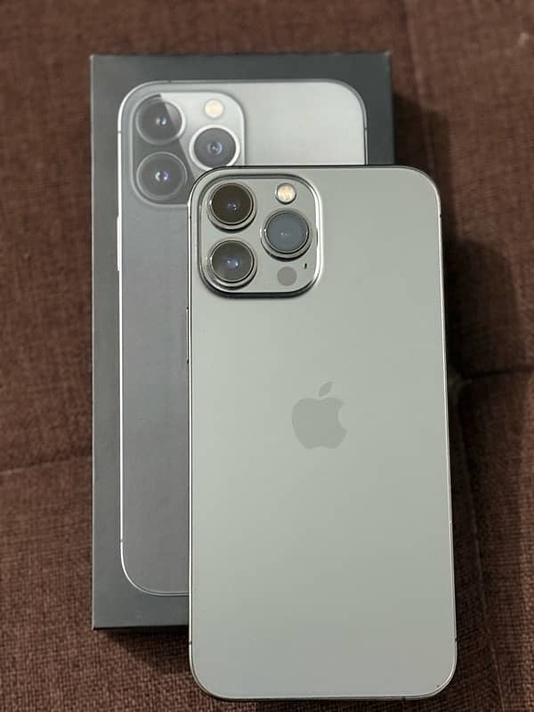 13 Pro Max HK Dual PTA Approved with BOX 128gb 0
