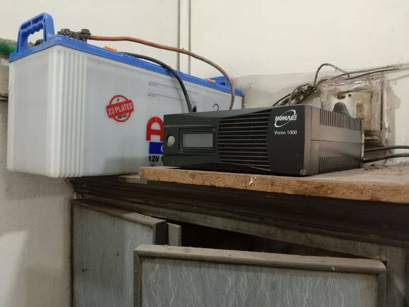 Homage UPS 800watt with (AGS) Battery 4