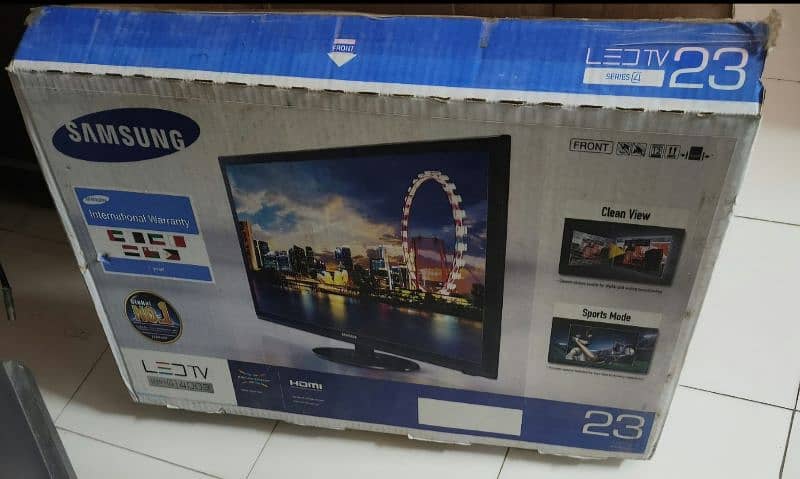Original samsung 23 inch led geniune full hd lcd box sub hai 0