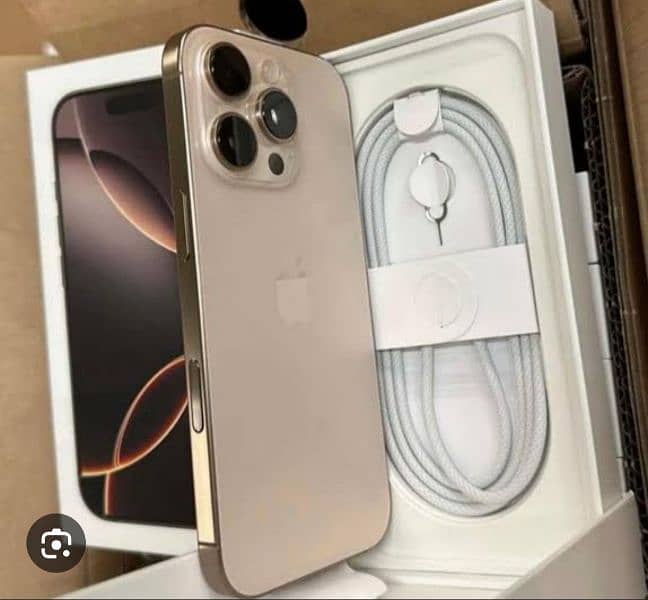 I phone 16 pro max 256Gb jv with box b. H 100% 1