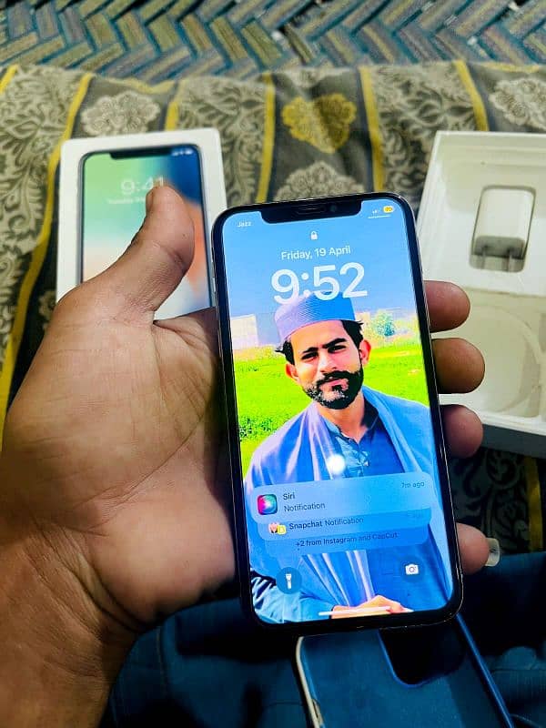 iphone x 256GB PTA aproved urgent sale 0