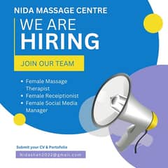 We’re Hiring at Nida Saloon and Spa!