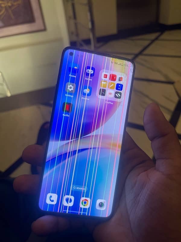 One Plus 8T 7 pro 9 pro line panel & clear frame Battery Board camera 4
