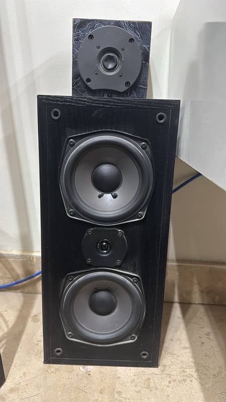 Onkyo SKF-200F/C 5.0 Left, Right, Center Rear - Klipsch Paradigm Focal 2