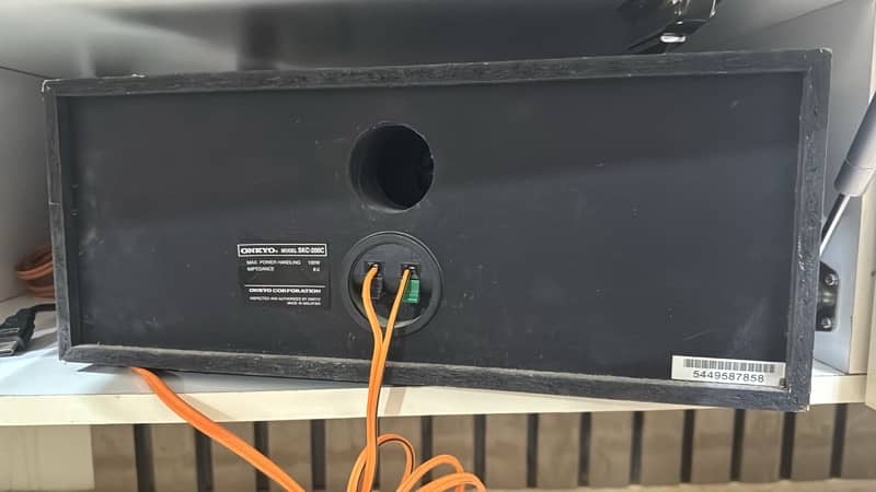 Onkyo SKF-200F/C 5.0 Left, Right, Center Rear - Klipsch Paradigm Focal 8