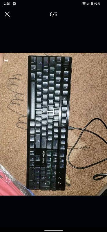 GAMMING MOUSE AND KEYBOARD 0