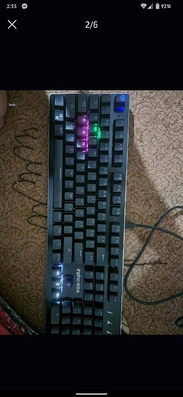 GAMMING MOUSE AND KEYBOARD 2
