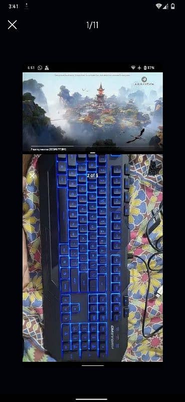 GAMMING MOUSE AND KEYBOARD 8