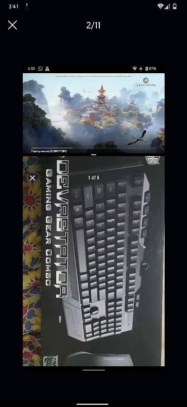 GAMMING MOUSE AND KEYBOARD 9