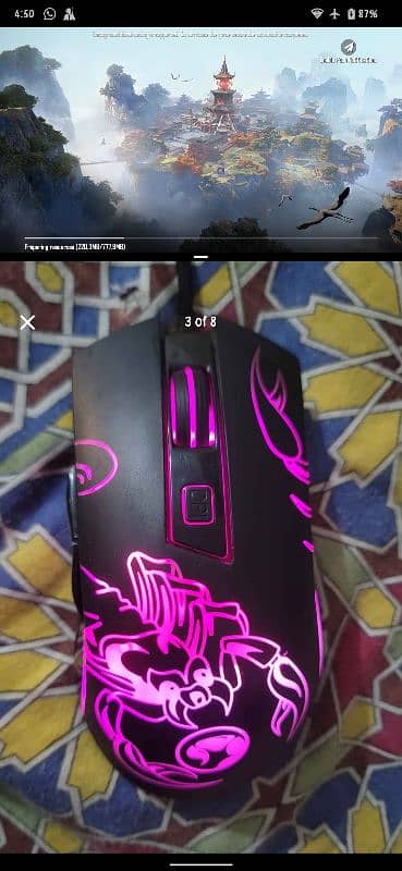 GAMMING MOUSE AND KEYBOARD 12