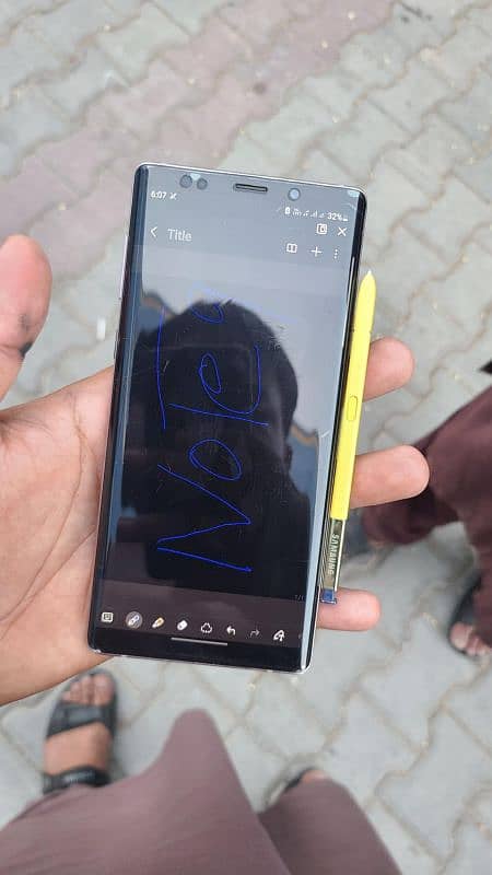Samsung galaxy Note 9 pta Aprooved Dabble sim 1
