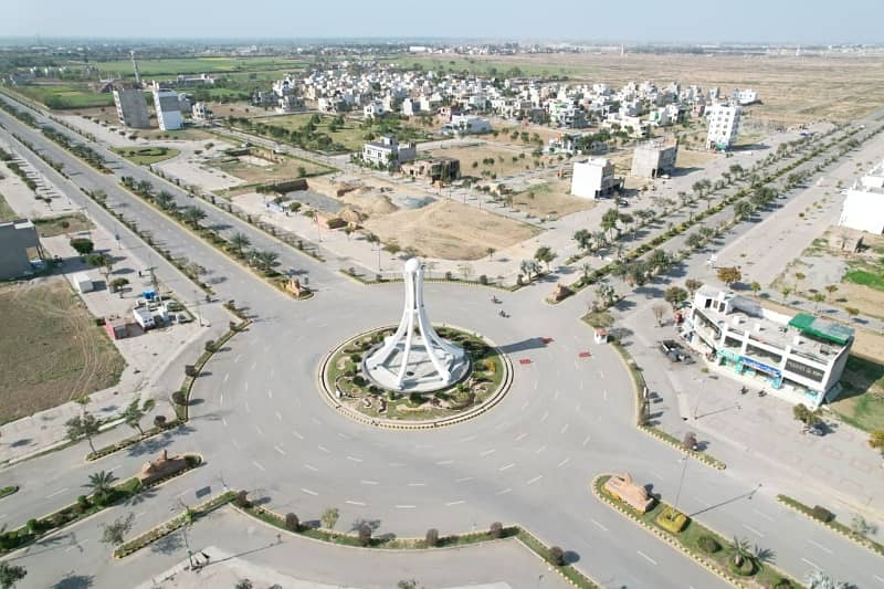 10 Marla Plot New Lahore City Phase 4 B Block Prime Location All Deus Clear Possession Available Ring Road Se 3 Km Drive Only 3