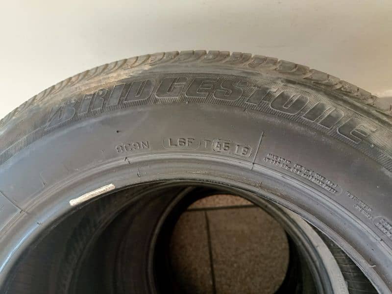 195-65-15 Bridgestone Tyres set for Toyota Corolla, Honda City, Covic 0