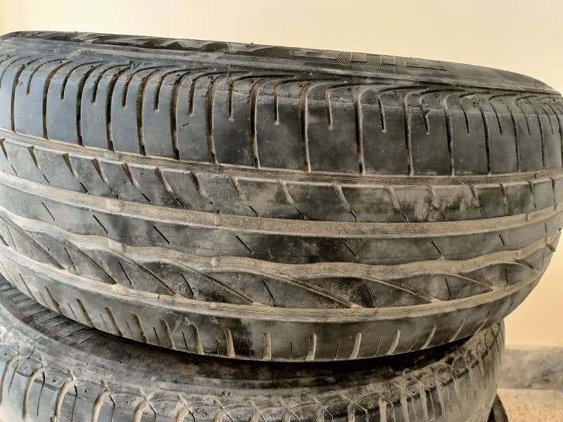 195-65-15 Bridgestone Tyres set for Toyota Corolla, Honda City, Covic 2