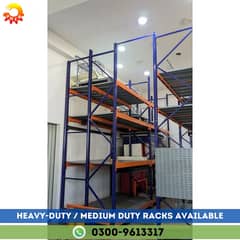 Heavy Duty Racks/ Medium Duty Racks/ Slotted Angle Racks