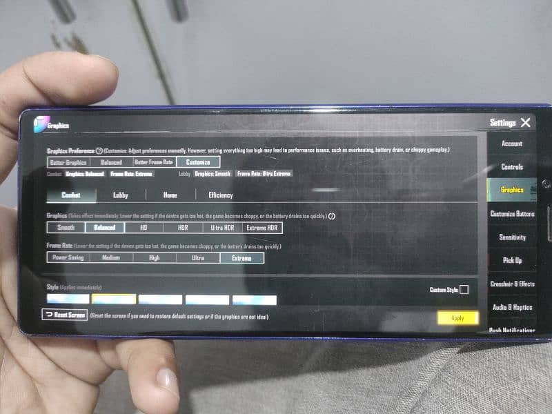 Sony Xperia 1 6/64 PUBG 60 fps 7