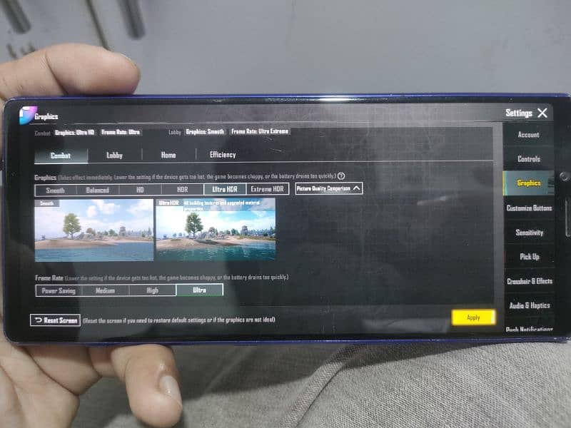 Sony Xperia 1 6/64 PUBG 60 fps 9
