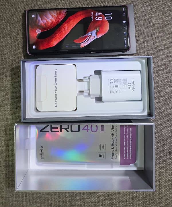 Infinix Zero 40 -5G OLED 144 Hz. 12/256 GB. warranty 21/03/26 0