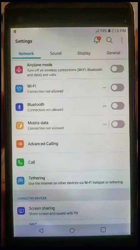 LG V20 4gb/64gb 7