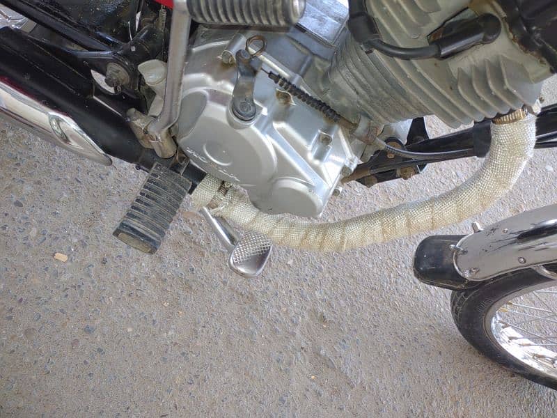 Honda 125 2023 model Karachi numbr 8