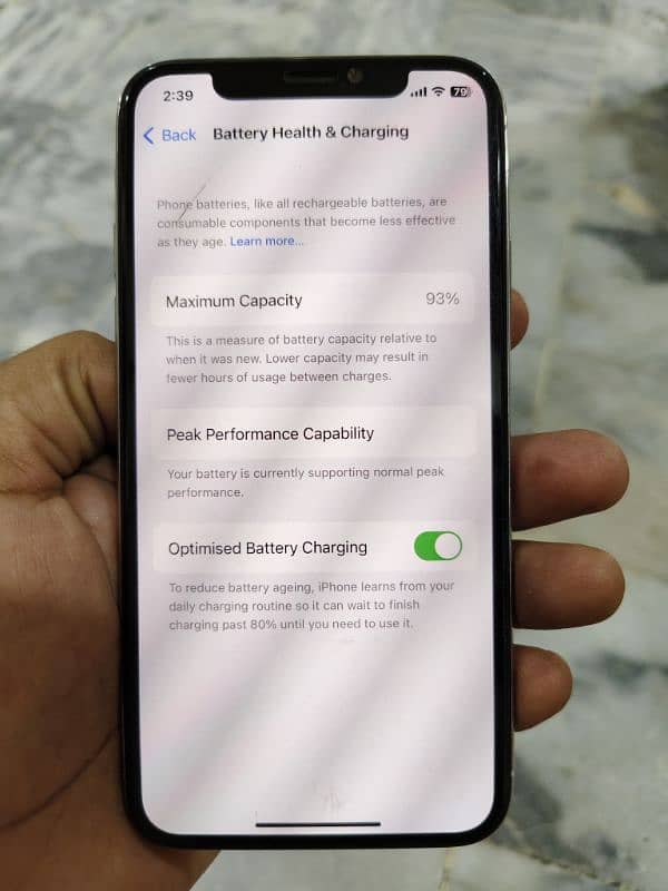 iphone X 256 Gb PTA Approved 3