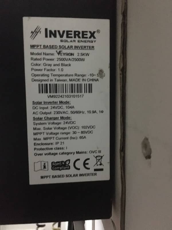 Inverax veyron 2.5 kw 2