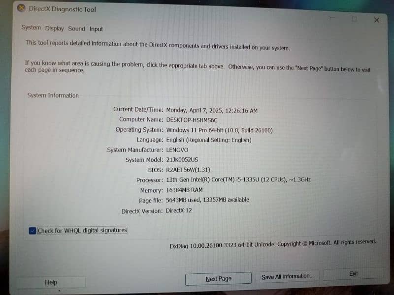 Lenovo ThinkPad E14 Gen 5 – 13th Gen i5 | 16GB Intel Iris Xe Graphics 3