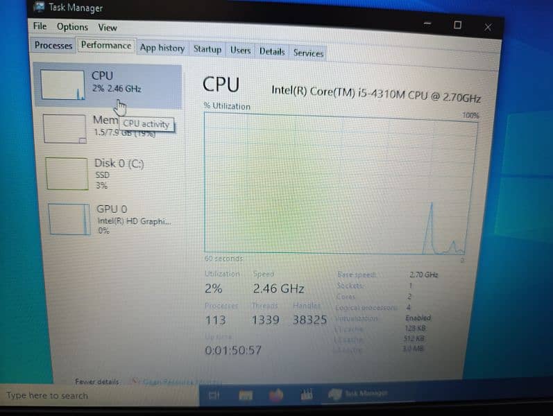 Dell 6540 i5 4th gen with 15.6 inches HD display 10