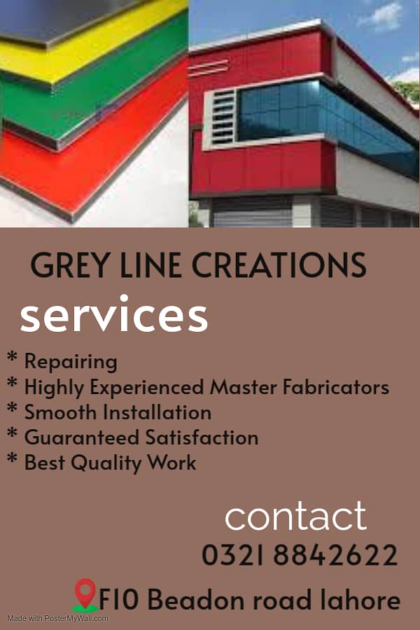 Alucobond sheets installation All over Pakistan and 3D signage Experts 0