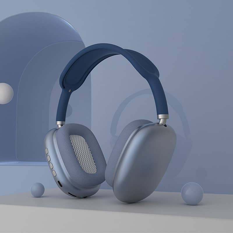 0321/447/1087 P9 Air Max Wireless Bluetooth Headphone With Microphone 1