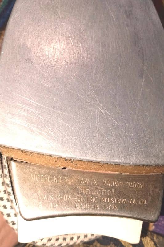 NATIONAL IRON NEW. MADE IN JAPAN. NI. 21AWTX 5