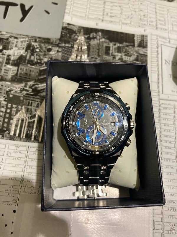 Casio Edifice EFR-539 Stainless Steel 2