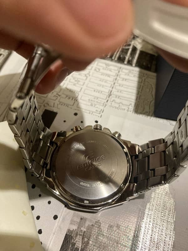 Casio Edifice EFR-539 Stainless Steel 4