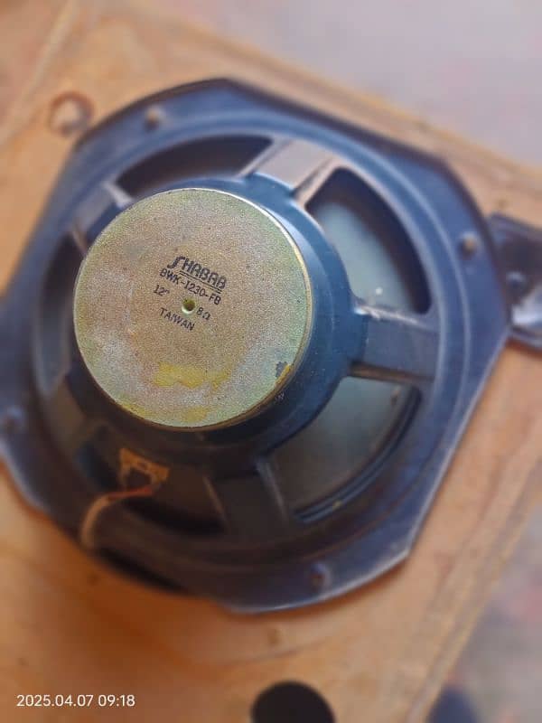 Lasani wood 12" Speakers Original Taiwan 2