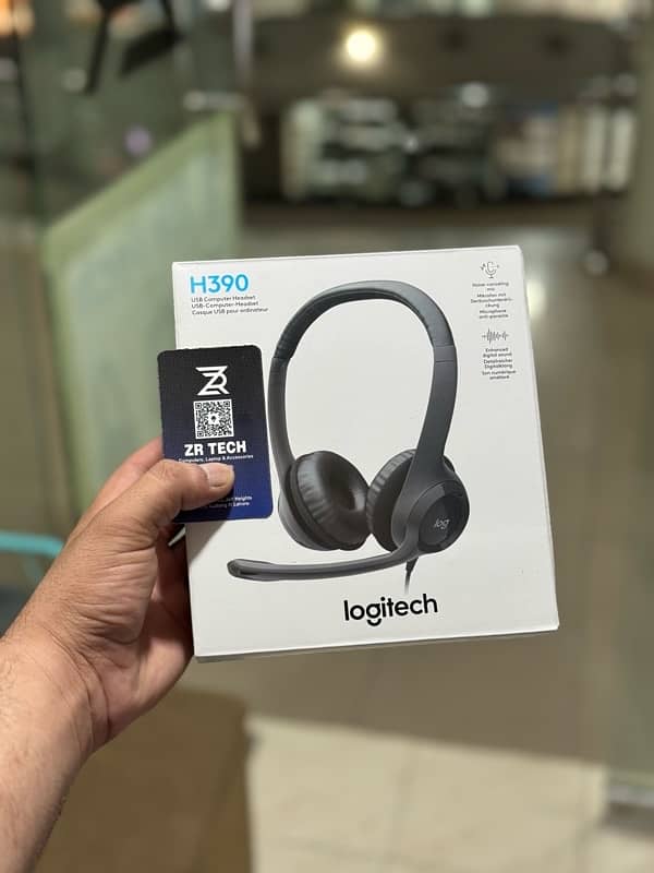Logitech H340/370/390/650 USB Noise Cancellation Headphone 0