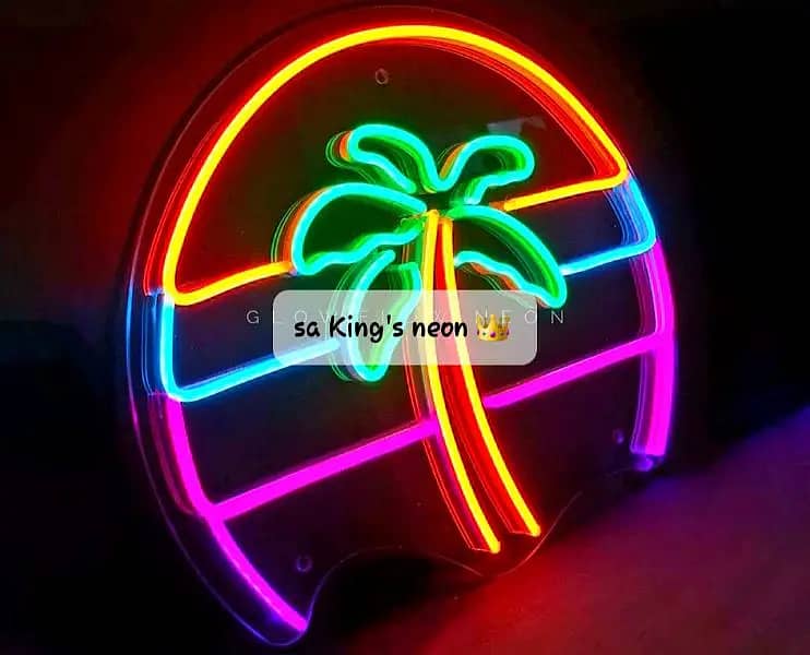 LED sign board, Acrylic Sign board, 3d sign board, Neon lights 1