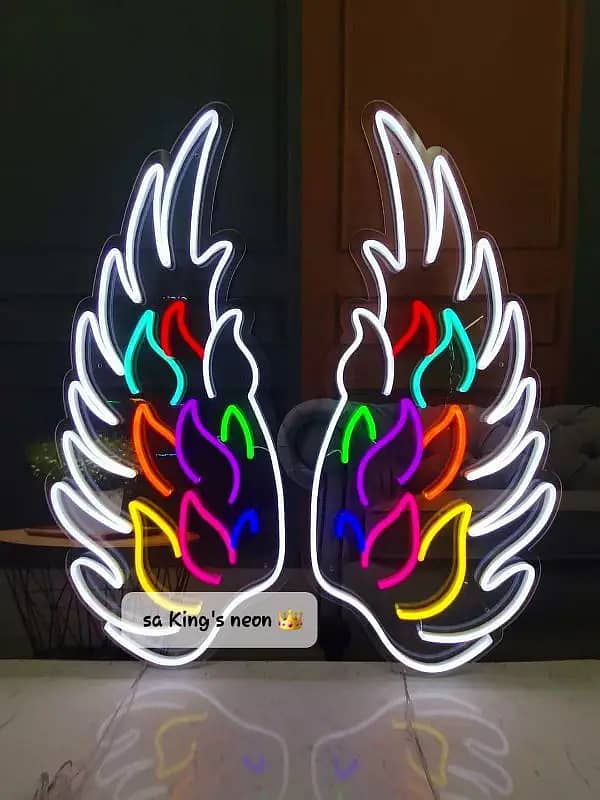 LED sign board, Acrylic Sign board, 3d sign board, Neon lights 4