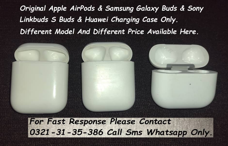 apple airpods sony samsung galaxy buds charging case available 1
