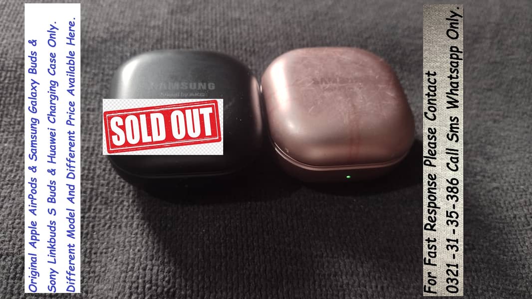 apple airpods sony samsung galaxy buds charging case available 12