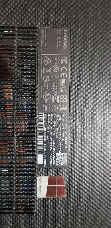 Lenovo Ideapad 110 Core i5-6th Gen, 12 GB RAM 8