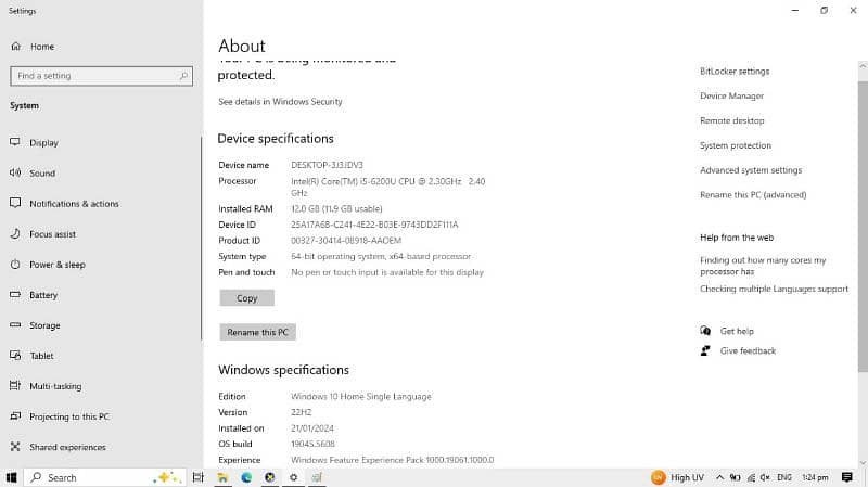 Lenovo Ideapad 110 Core i5-6th Gen, 12 GB RAM 9