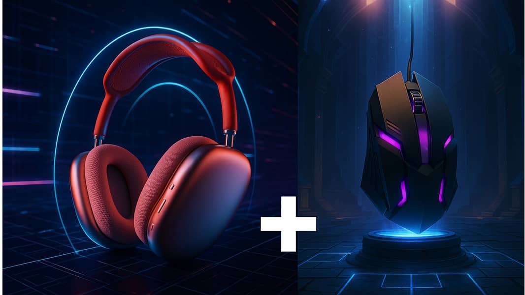 P9 Wireless Neckband + RGB Gaming Mouse Combo – Rs. 3500 Only 0
