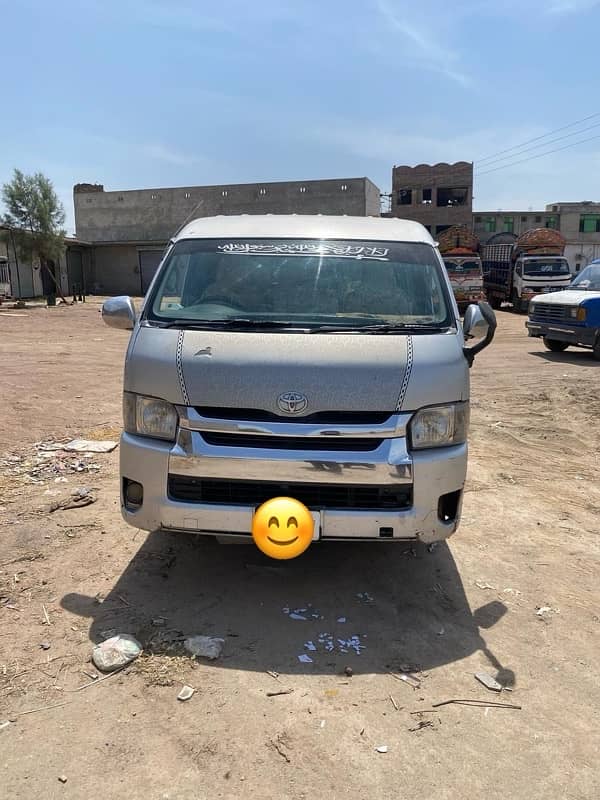 Toyota hiace 2007 (98% Genuine) Urgent Sale /+92 311 1194999 0