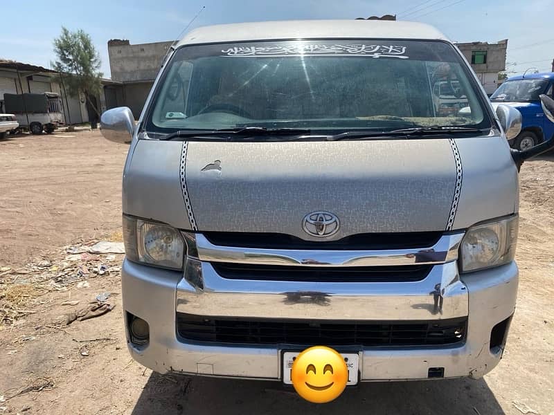 Toyota hiace 2007 (98% Genuine) Urgent Sale /+92 311 1194999 1