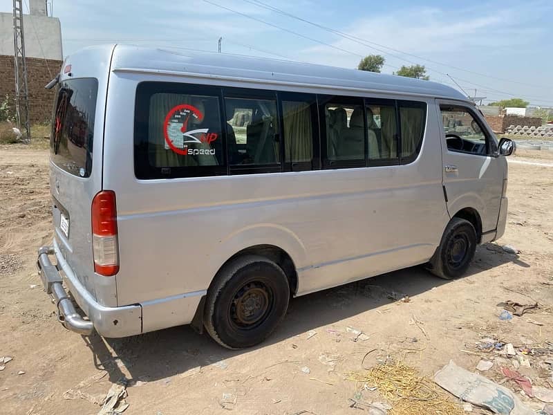 Toyota hiace 2007 (98% Genuine) Urgent Sale /+92 311 1194999 3