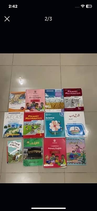The city school Karachi class 3 full course available for sell 1