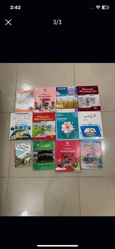 The city school Karachi class 3 full course available for sell 2