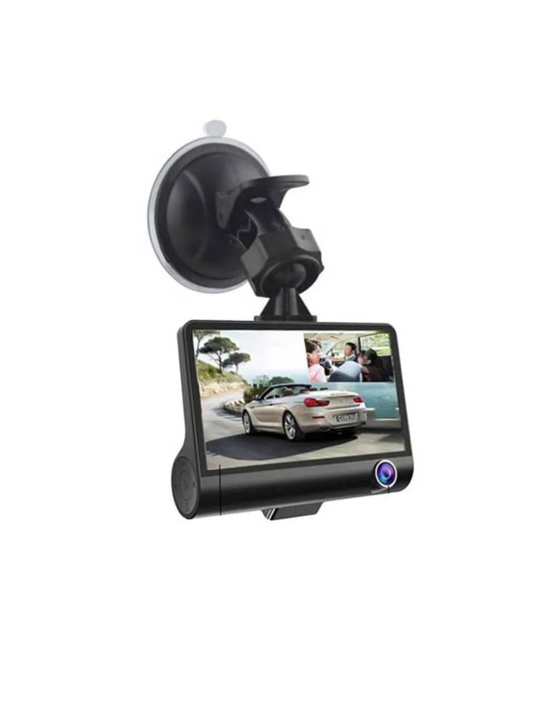 WDR Dashcam 3 Camera Lens Video Car DVR Full HD 1080P 2